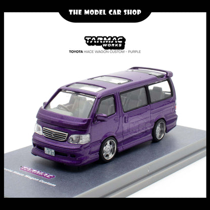 [Tarmac Works] Toyota Hiace Wagon Custom - Purple