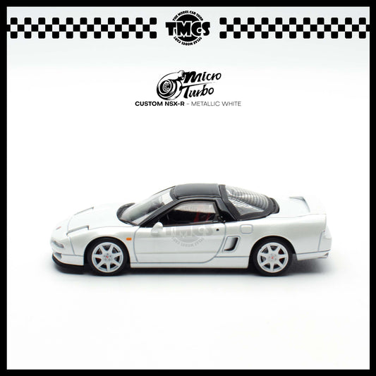 (UNSEAL UNIT) [Micro Turbo] Custom NSX-R - Metallic White