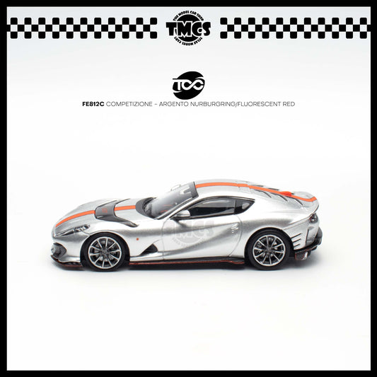 [Thrill Of Collector] FE812C Competizione - Argento Nurburgring/Fluorescent Red
