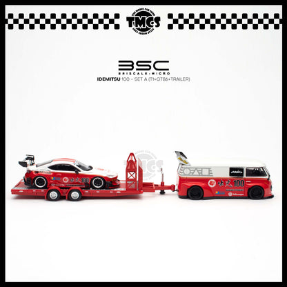 [BSC] 1:64 IDEMITSU 100 - Set A (T1+GT86+Trailer)