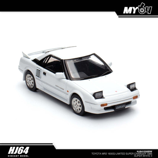 [Hobby Japan] Toyota MR2 1600G - Limited Super Charger 1986 - Super White II