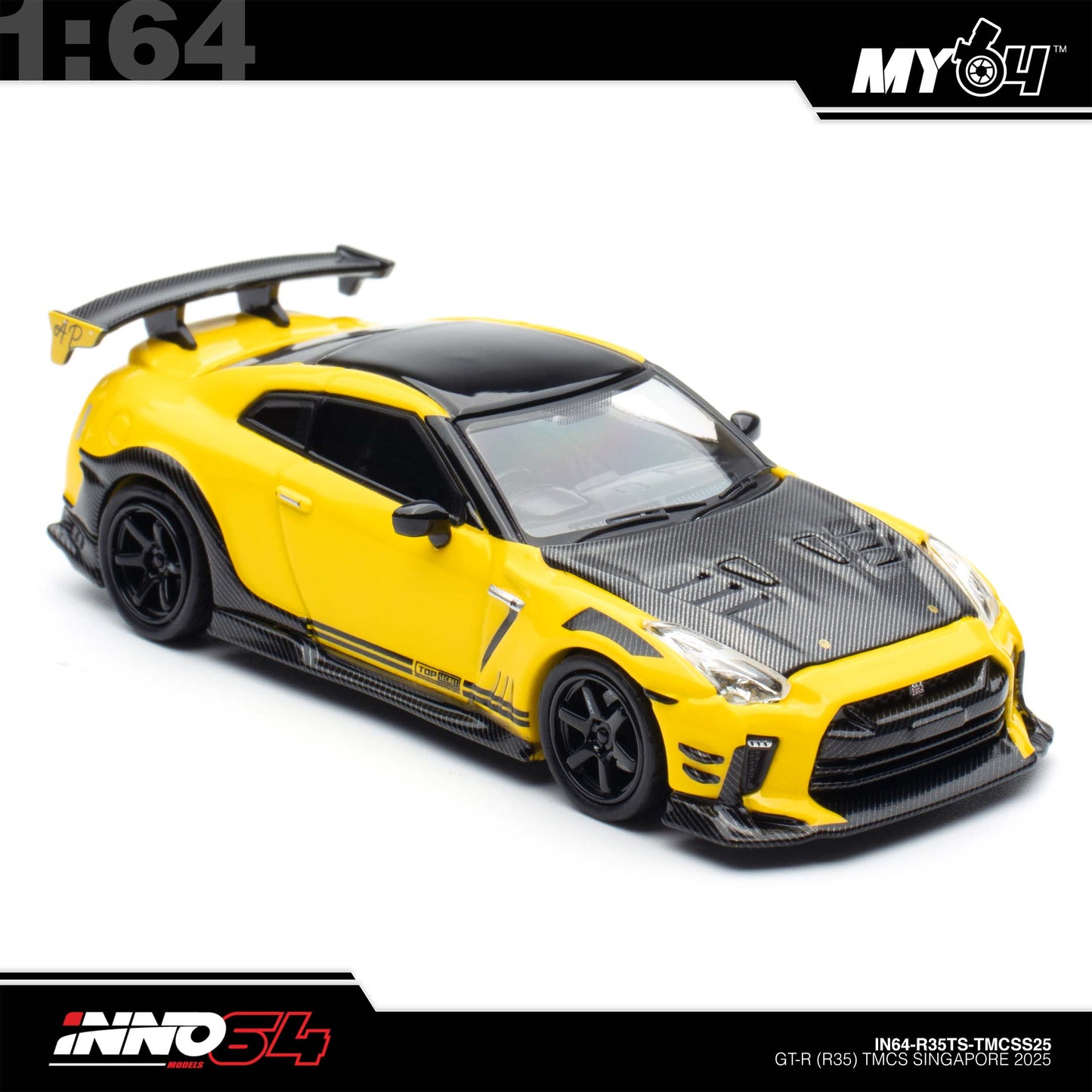 [INNO64] 1:64 Nissan Skyline GT-R (R35) TMCS Singapore 2025