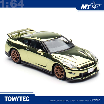 [TLVN] 1:64 Nissan GT-R T-Spec 2024 Model TLV 10M Celebration Edition