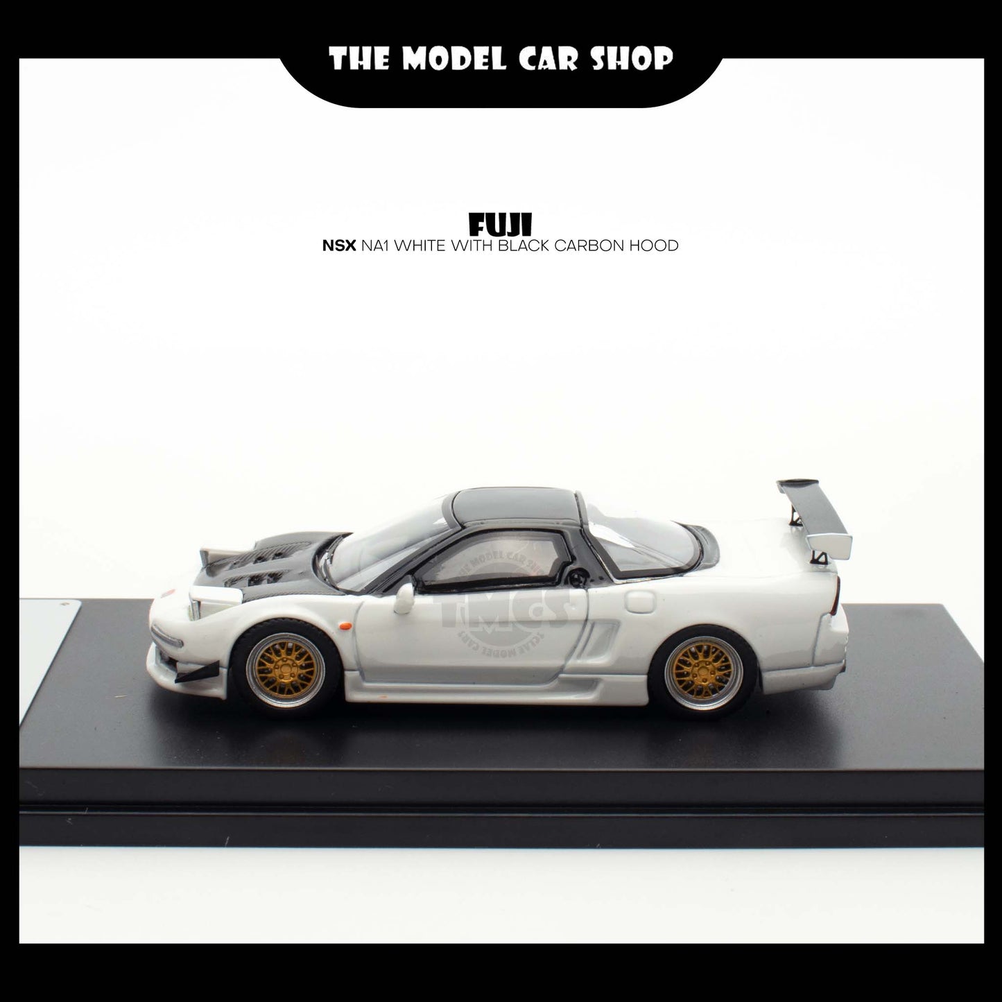 [Fuji] NSX NA1 White with Black Carbon Hood