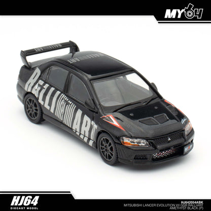 (UNSEAL UNIT) [Hobby Japan] Mitsubishi Lancer Evolution 7 GSR RALLIART - Amethyst Black Pearl