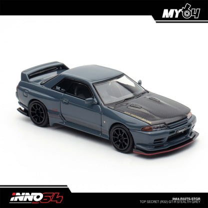 [INNO64] 1:64 Top Secret Nissan Skyline R32 GT-R - Stealth Grey