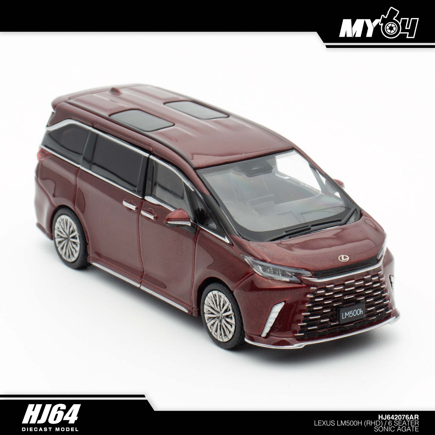 [Hobby Japan]  Lexus LM500h (RHD) /6 Seater - Sonic Agate