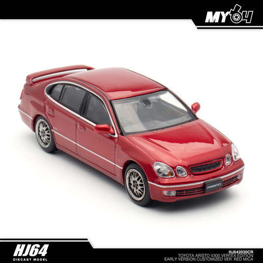 [Hobby Japan] Toyota Aristo V300 Vertex Edition Early Version Customized Version - Red Mica