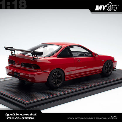 [Ignition Model] 1:18 Honda Integra (DC2) Type R - Red With B18C Engine
