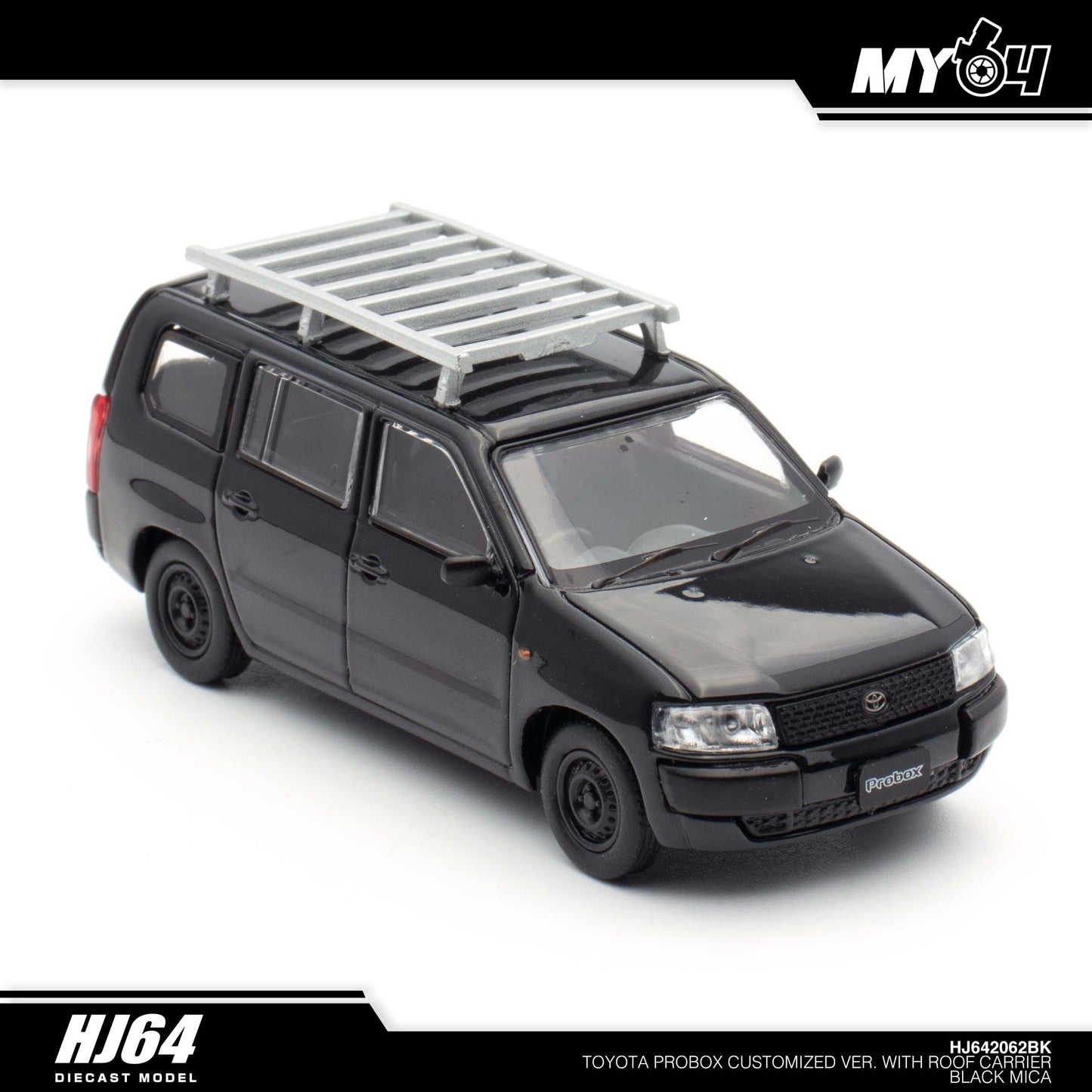 [Hobby Japan] Toyota Probox Customized ver. with Roof Carrier