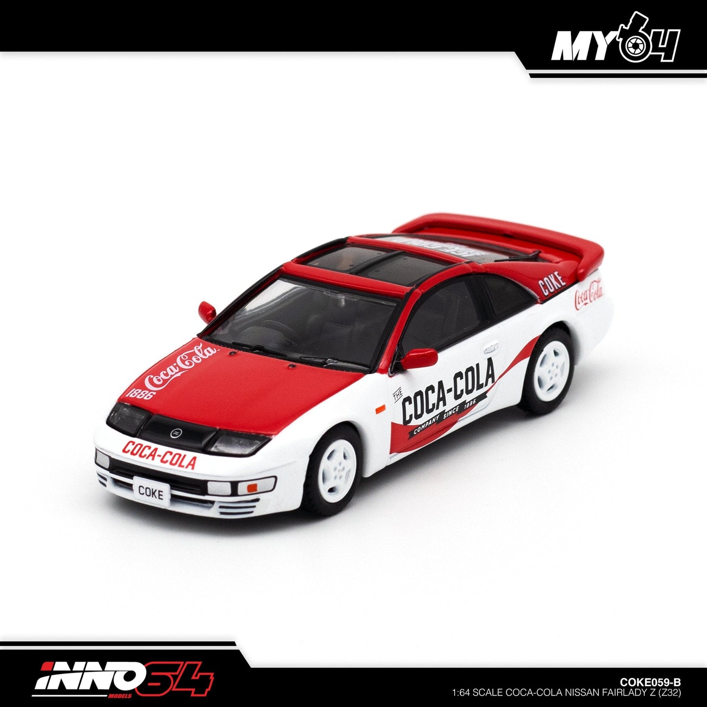 [INNO64] Nissan FAIRLADY Z (S32) "Coca-Cola" Livery