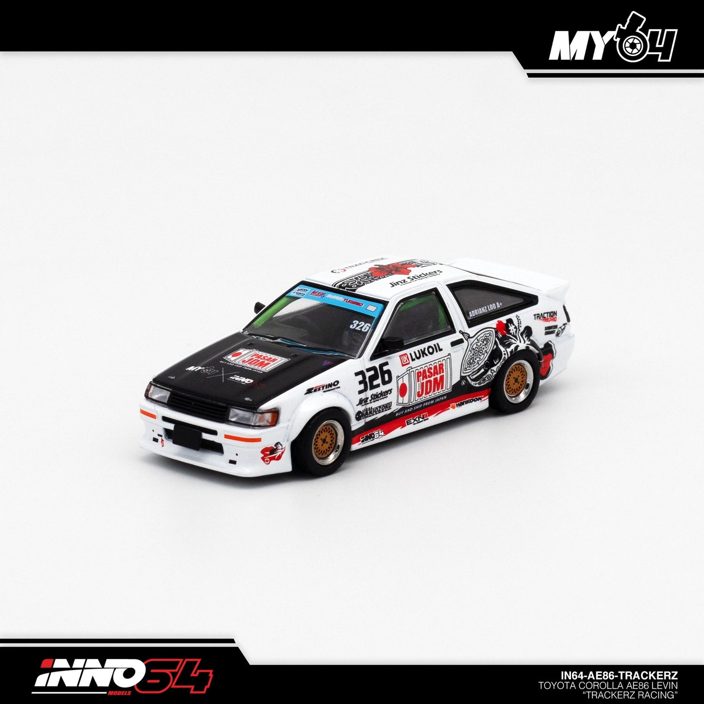 [INNO64] "Toyota Corolla AE86 Levin "Trackerz Racing"