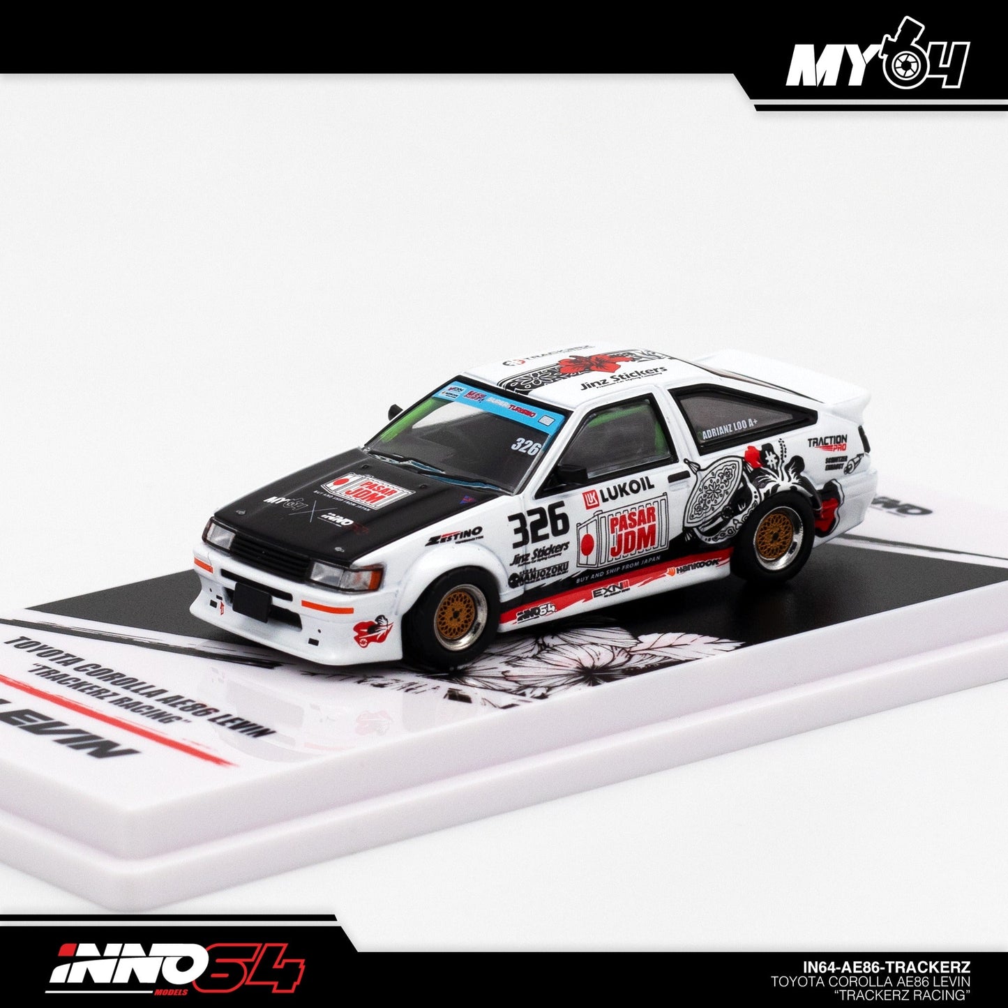 [INNO64] "Toyota Corolla AE86 Levin "Trackerz Racing"