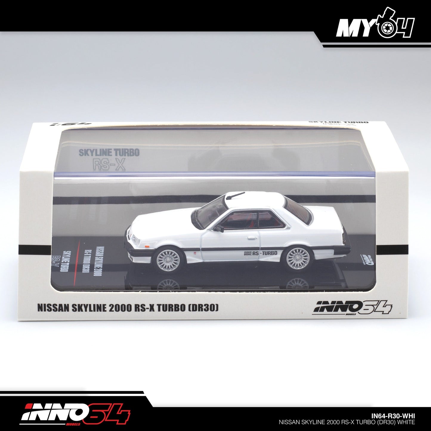 [INNO64] Nissan Skyline 2000 RS-X Turbo (DR30) - White