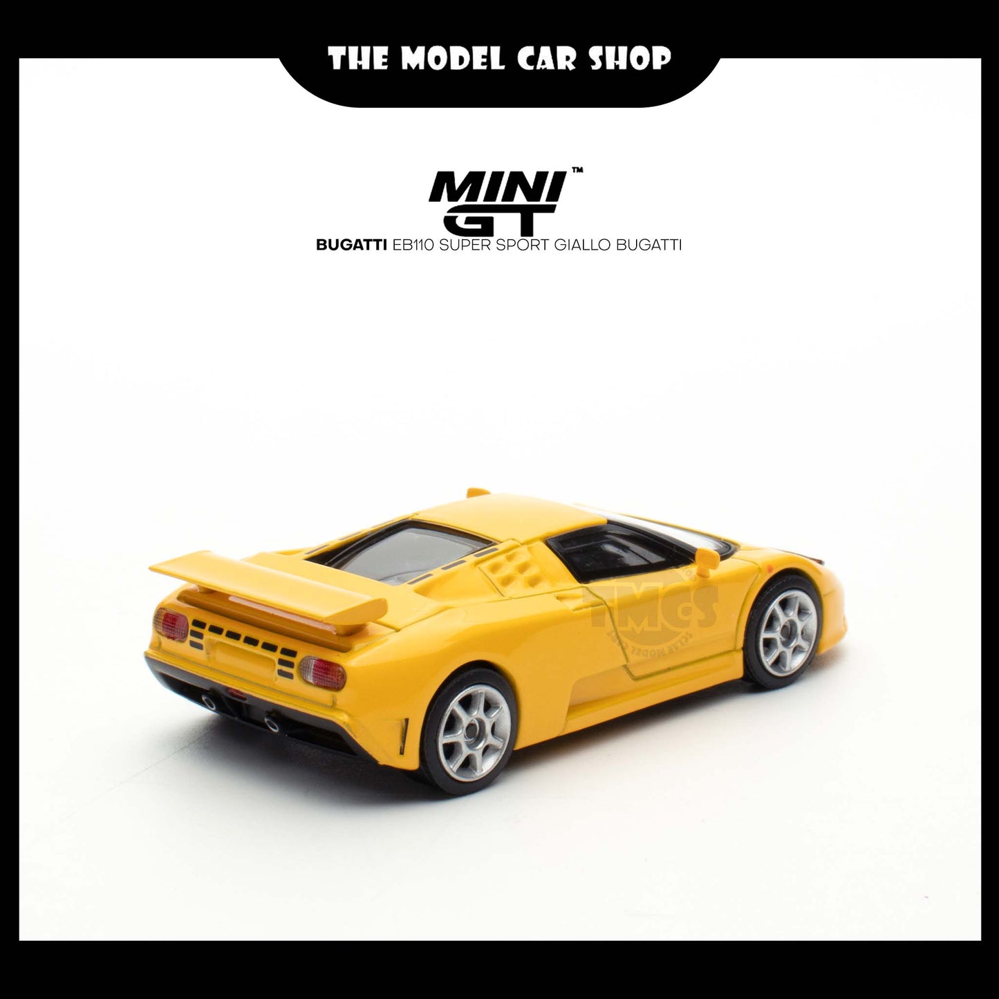 (UNSEAL UNIT) [MINI GT] Bugatti EB110 Super Sport Giallo Bugatti
