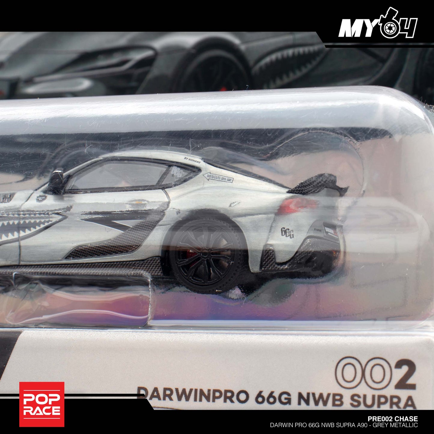 [Pop Race] Darwin Pro 66G NWB Supra A90 - Grey Metallic