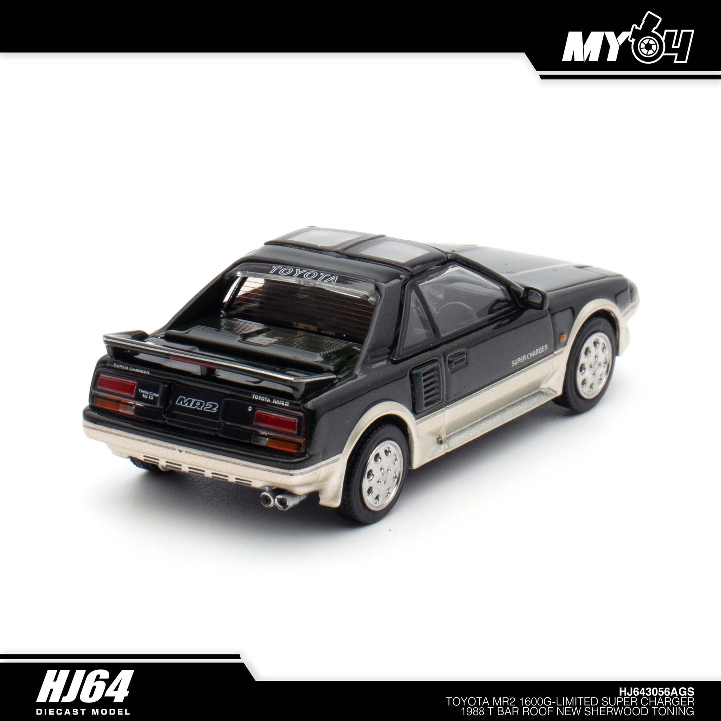 [Hobby Japan] Toyota MR2 1600G - Limited Super Charger 1988 T Bar Roof - New Sherwood Toning