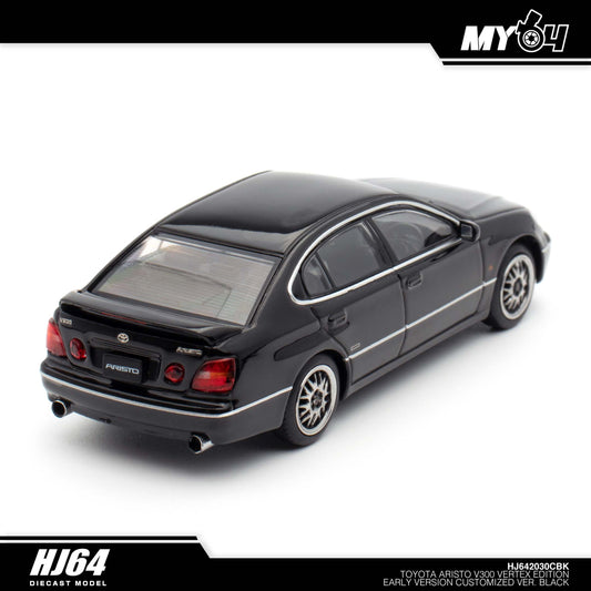 (UNSEAL UNIT) [Hobby Japan] Toyota Aristo V300 Vertex Edition Early Version Customized Version - Black