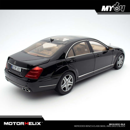 [Motorhelix] Mercedes Benz S-Class S600L AMG (W221) - Black