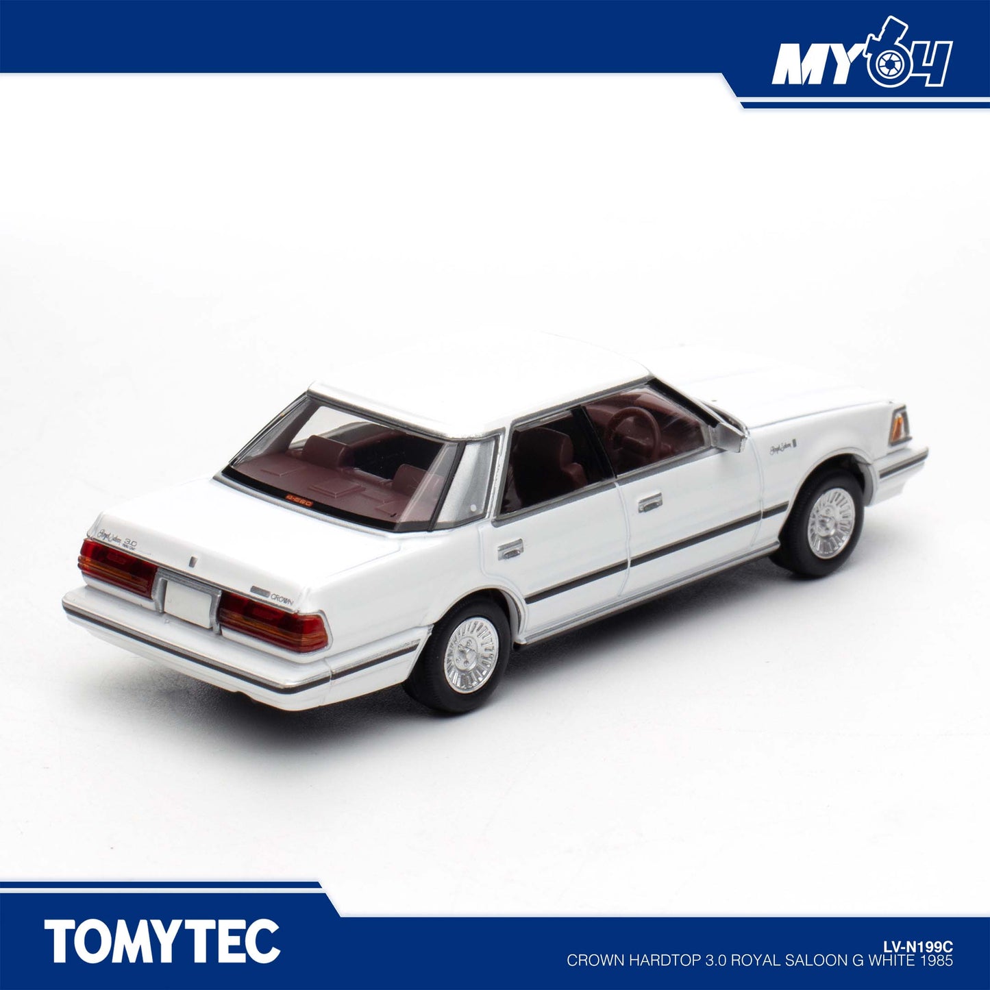 (UNSEAL UNIT) [TLVN] Crown Hardtop - 3.0 Royal Saloon G White 1985
