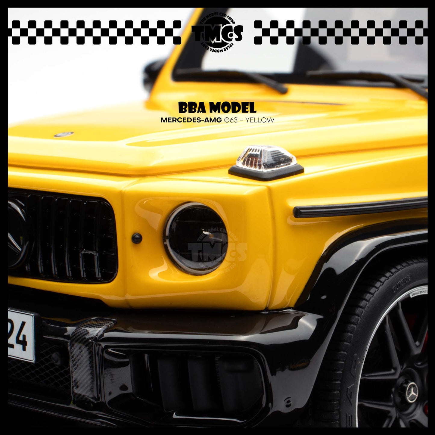[BBA] 1:18 Mercedes-AMG G63 - Yellow
