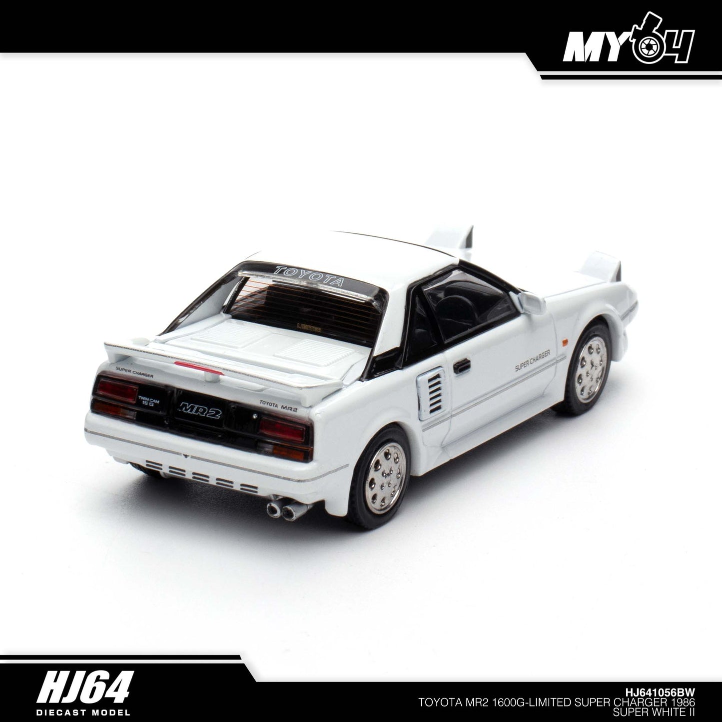 [Hobby Japan] Toyota MR2 1600G - Limited Super Charger 1986 - Super White II
