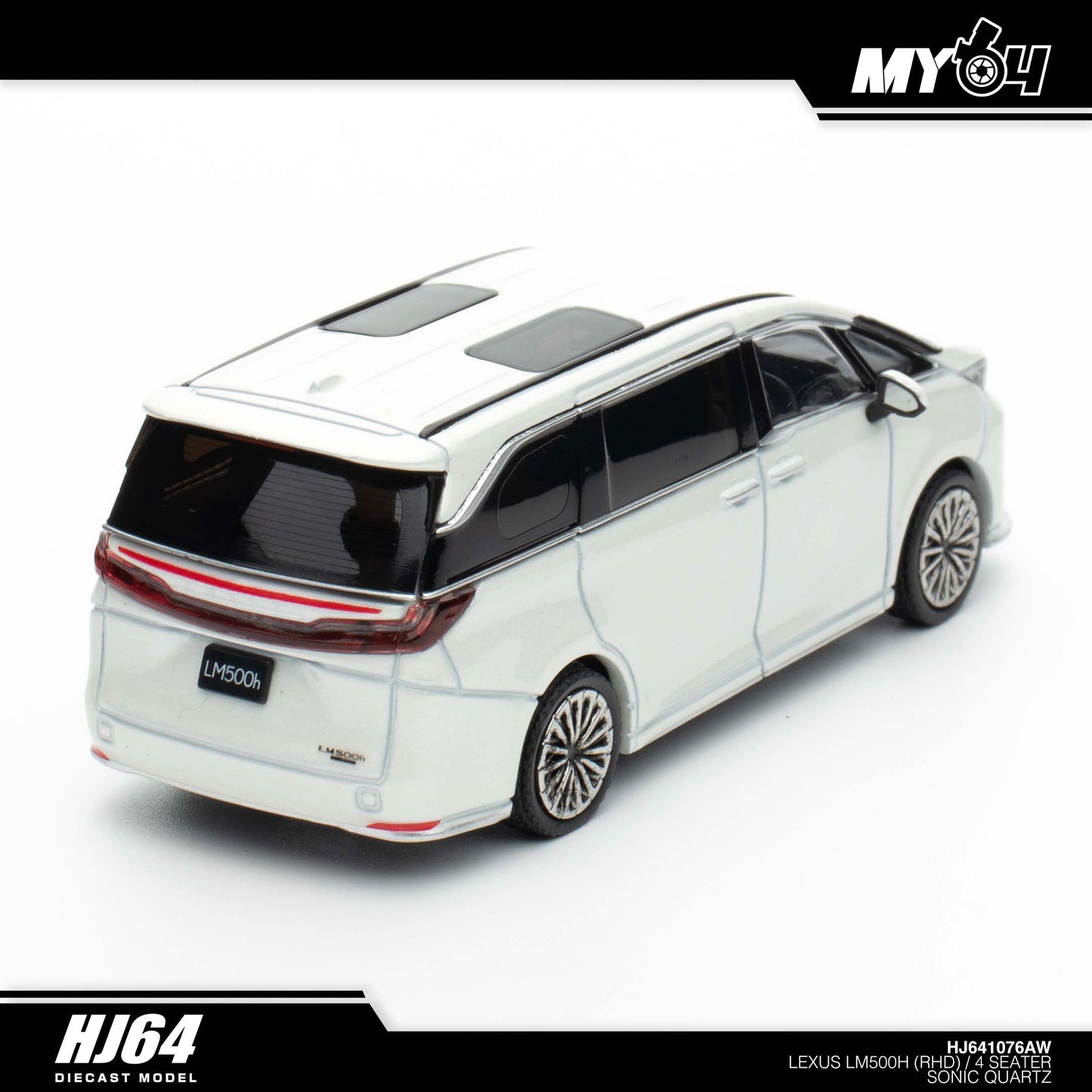 [Hobby Japan] Lexus LM500h (RHD) /4 Seater - Sonic Quartz