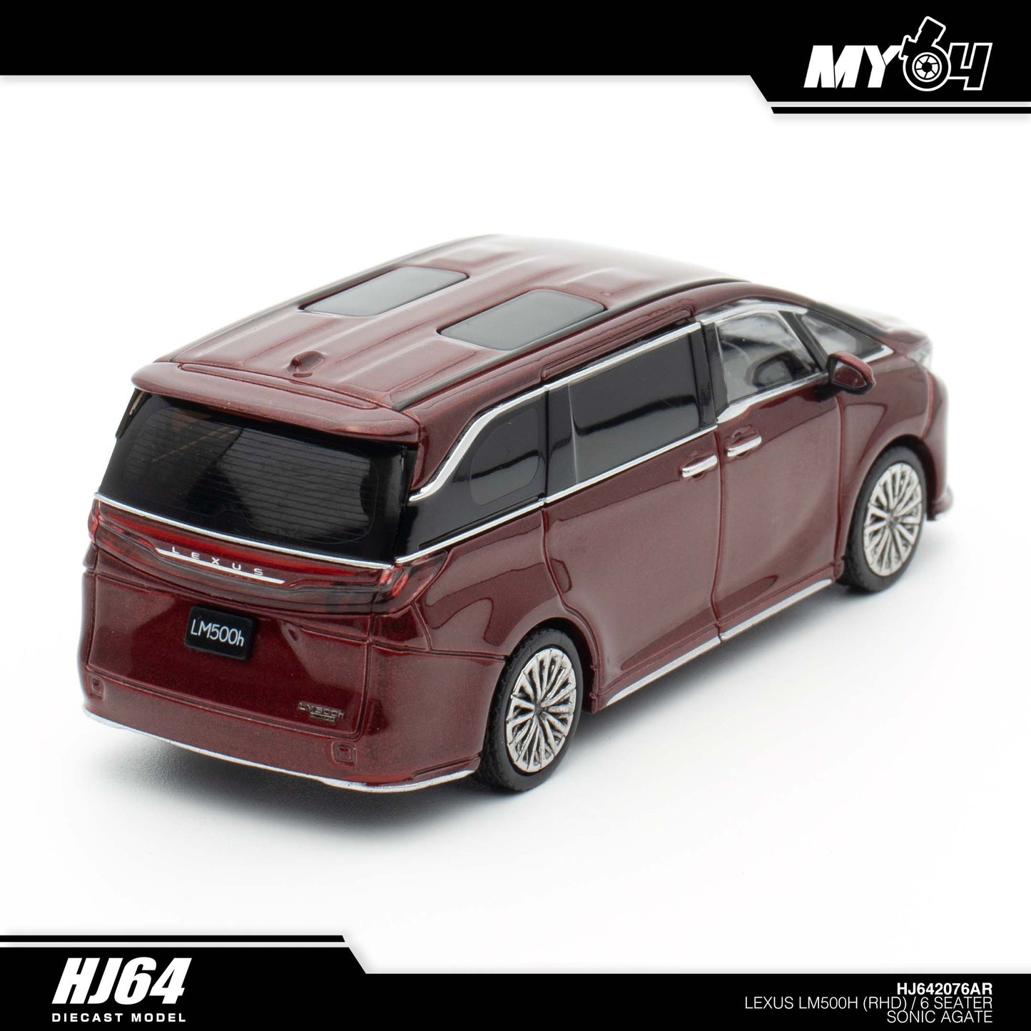 [Hobby Japan]  Lexus LM500h (RHD) /6 Seater - Sonic Agate