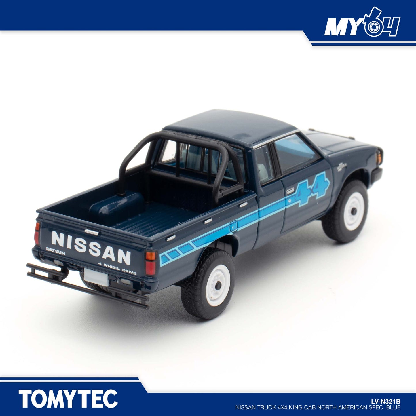 [TLVN] Nissan Truck 4X4 King Cab North American Spec. - Blue