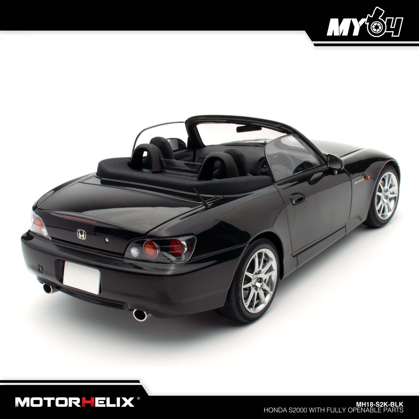[Motorhelix] Honda S2000 With Fully Openable Parts