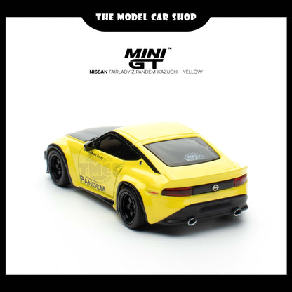 (UNSEAL UNIT) [MINI GT] Nissan Z Pandem Ikazuchi - Yellow