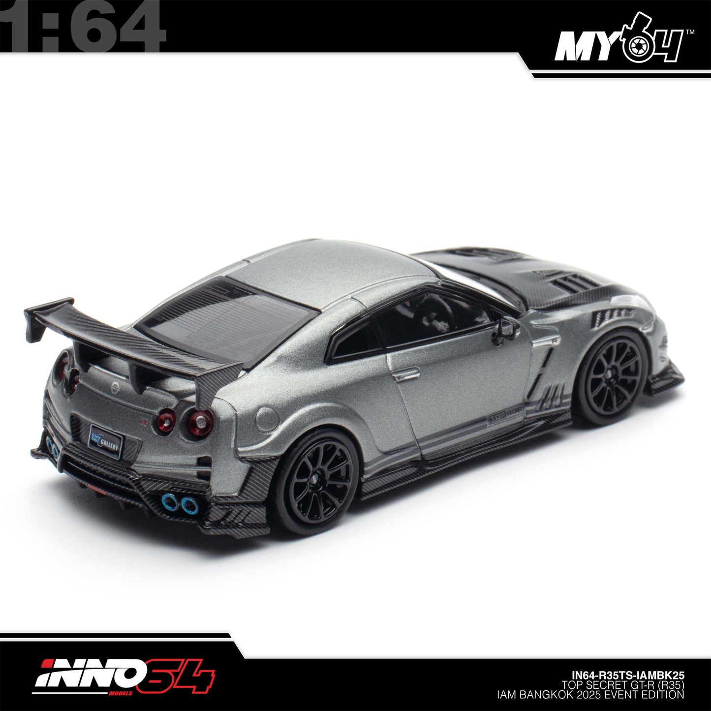 [INNO64] 1:64 "Top Secret" Nissan Skyline GT-R R35 (IAMBK25)