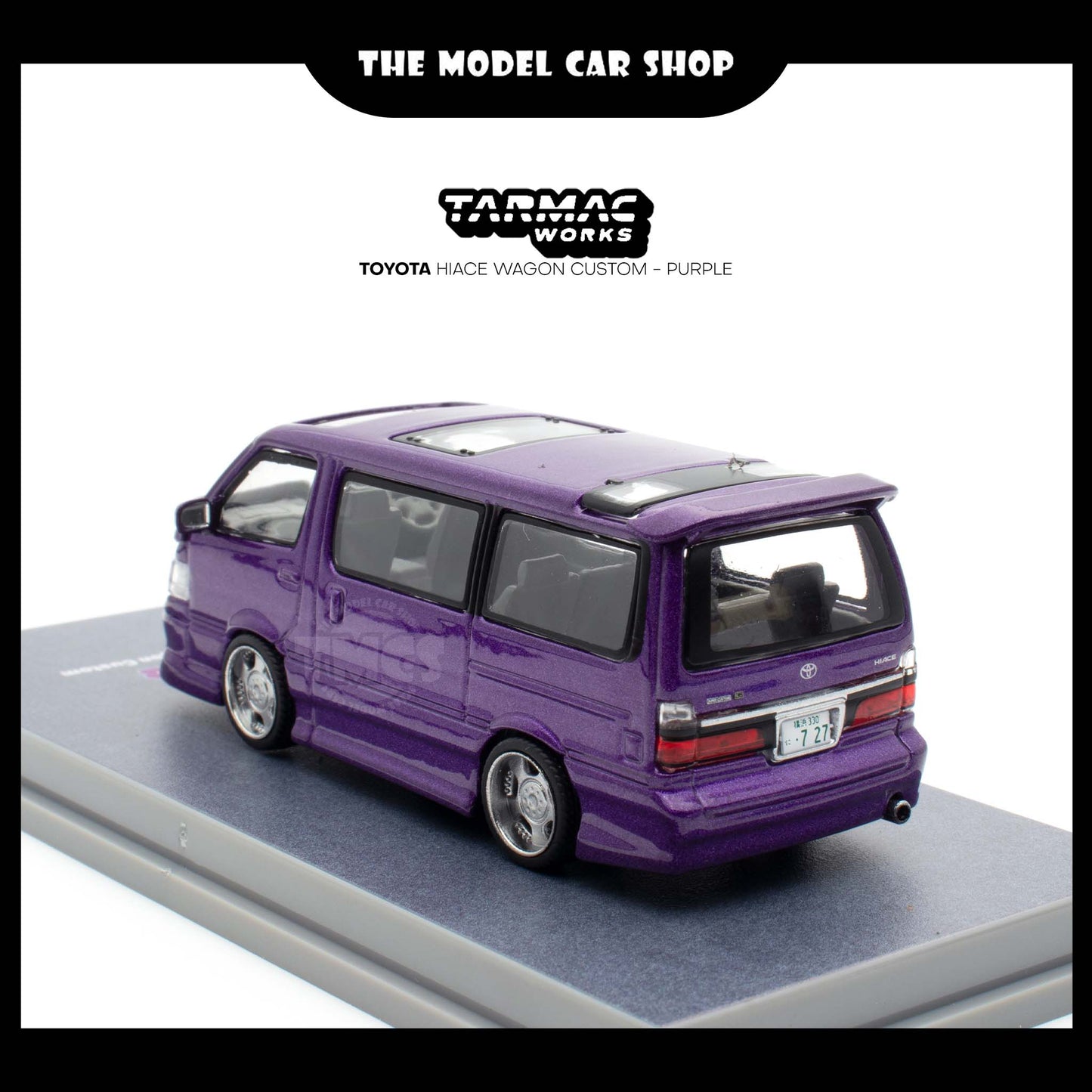 [Tarmac Works] Toyota Hiace Wagon Custom - Purple