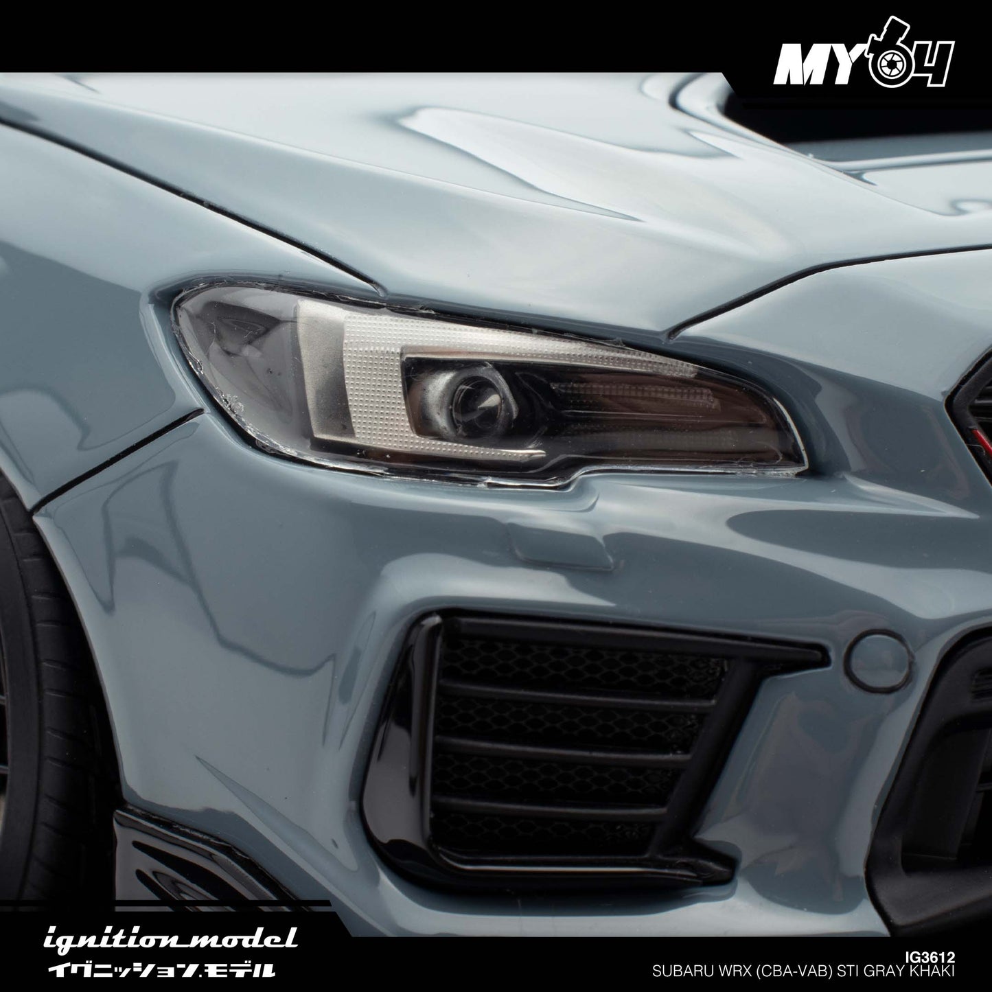 [Ignition Model] Subaru WRX (CBA-VAB) STI - Gray Khaki