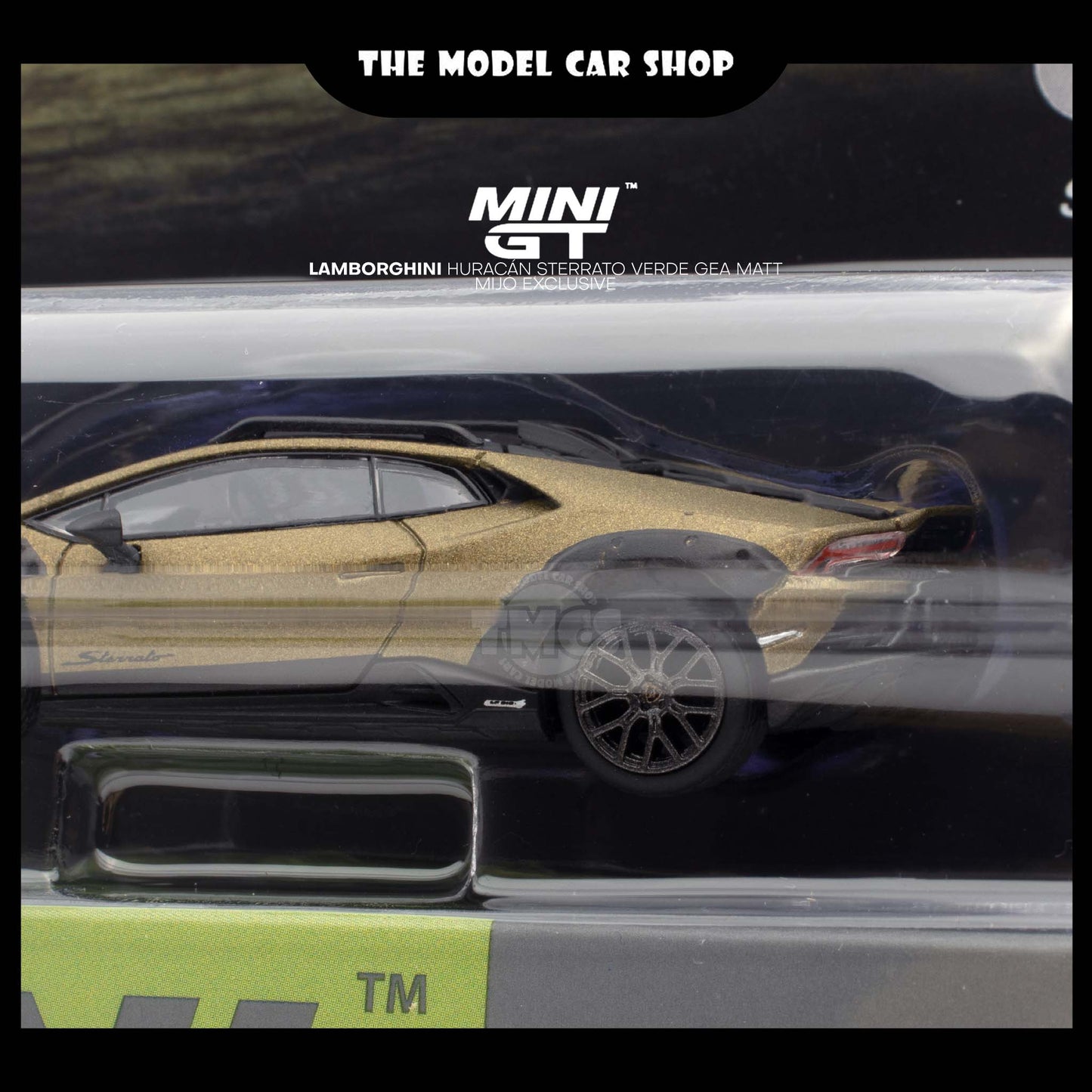 [MINI GT] Lamborghini  Huracán Sterrato Verde Gea Matt