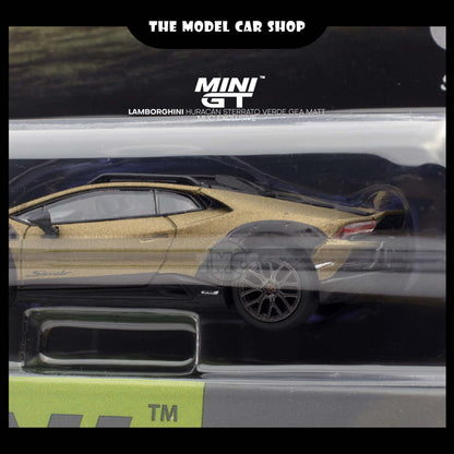 [MINI GT] Lamborghini  Huracán Sterrato Verde Gea Matt