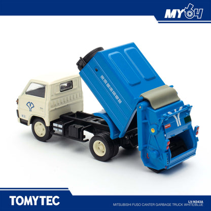 (UNSEAL UNIT) TLVN] Mitsubishi Fuso Canter Garbage Truck - White/Blue