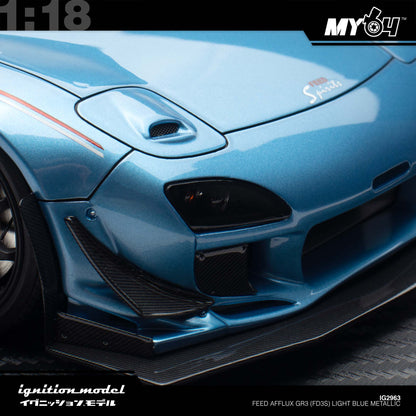 [Ignition Model] FEED Afflux GR3 (FD3S) - Light Blue Metallic