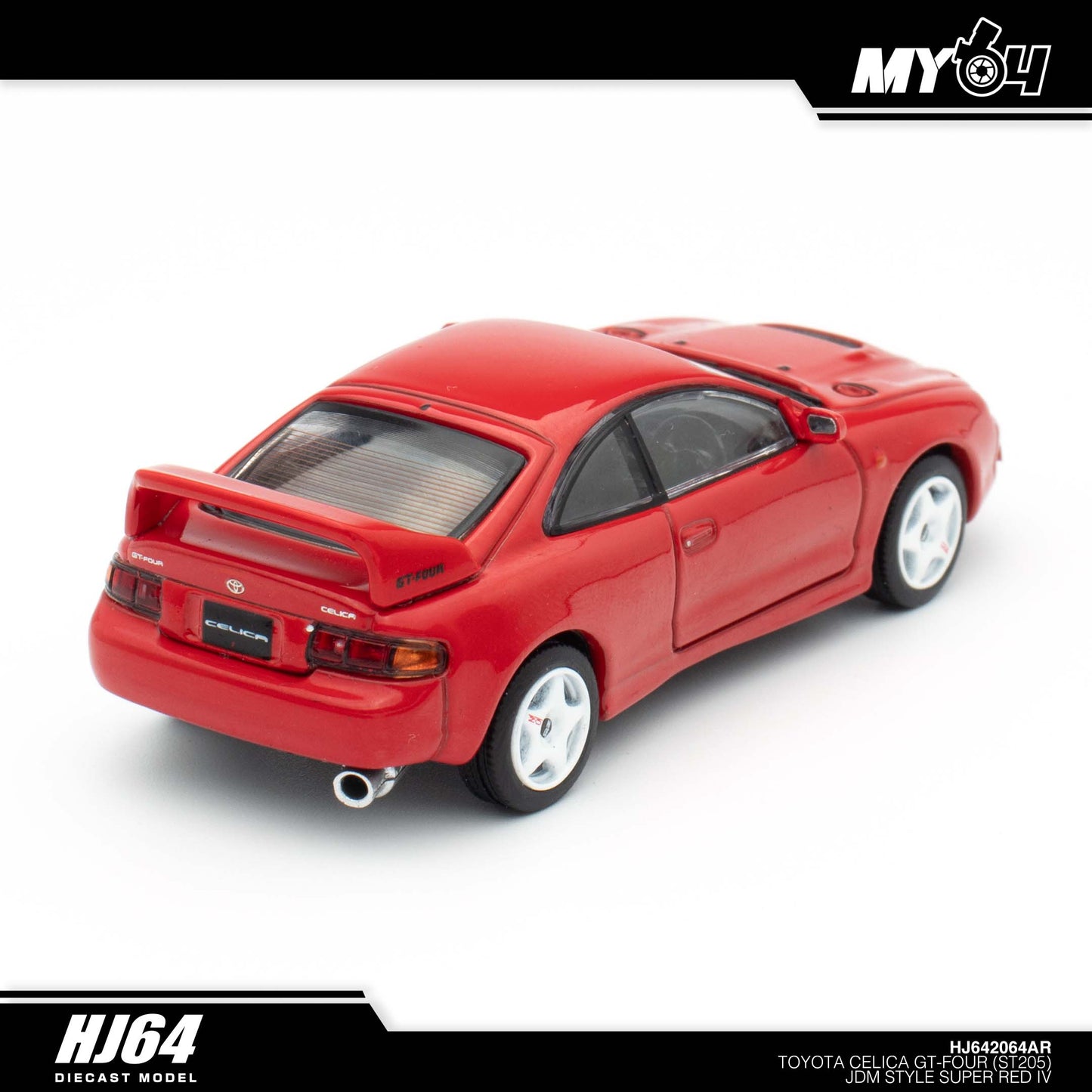 (UNSEAL UNIT) [Hobby Japan] Toyota Celica GT-Four (ST205) JDM Style - Super Red IV
