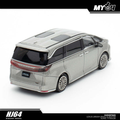 [Hobby Japan] Lexus LM500h (RHD) /6 Seater - Sonic Titanium