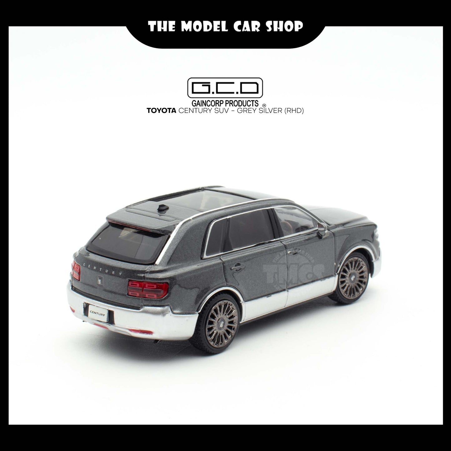 [GCD] Toyota Century SUV - Grey Silver (RHD) (459)