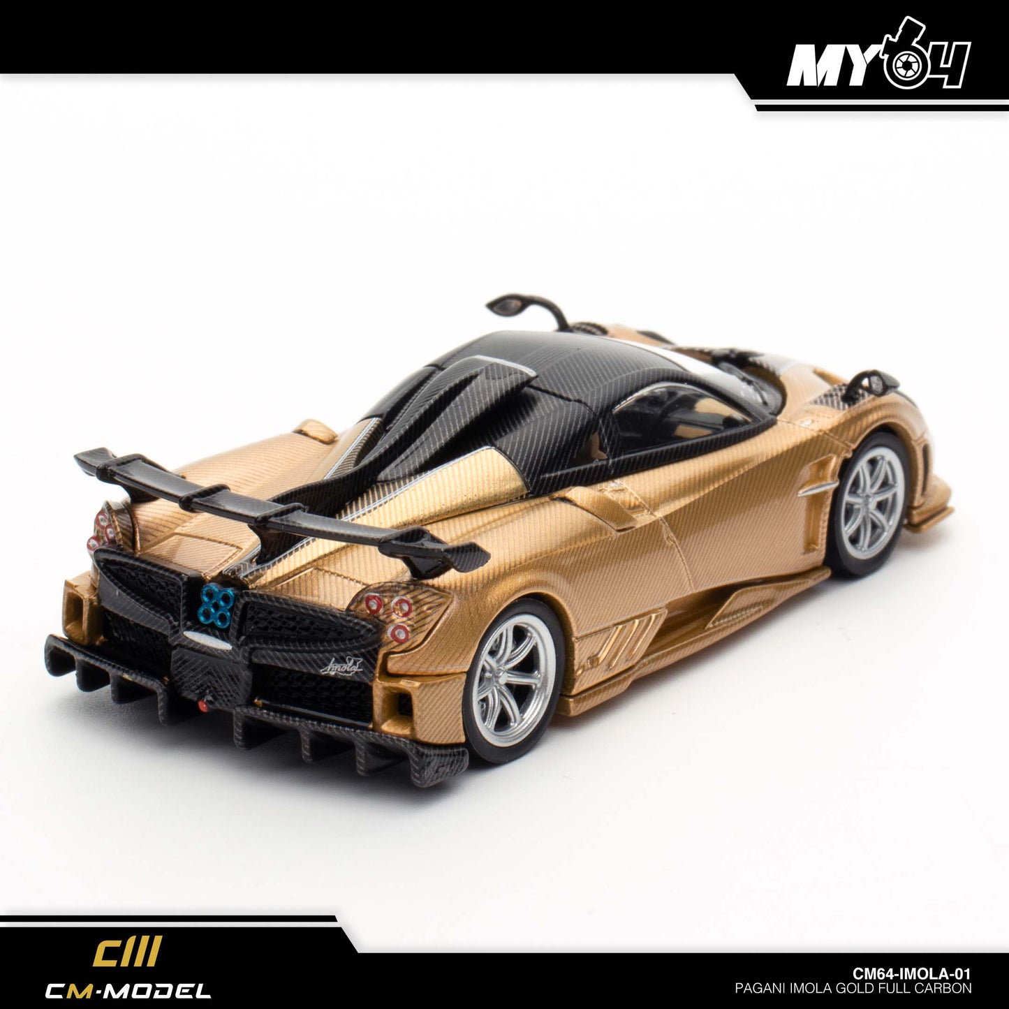 [CM Model] Pagani Imola - Gold Full Carbon