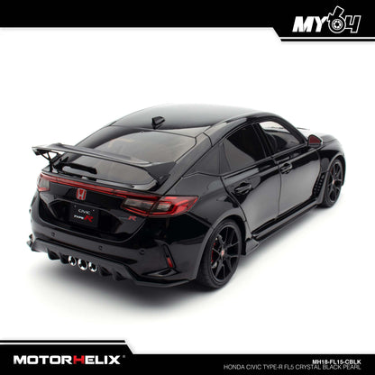 [Motorhelix] 1:18 Honda Civic Type-R FL5 - Crystal Black Pearl