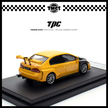 [TPC] Honda Civic Type-R FD2 - Yellow Carbon Cover