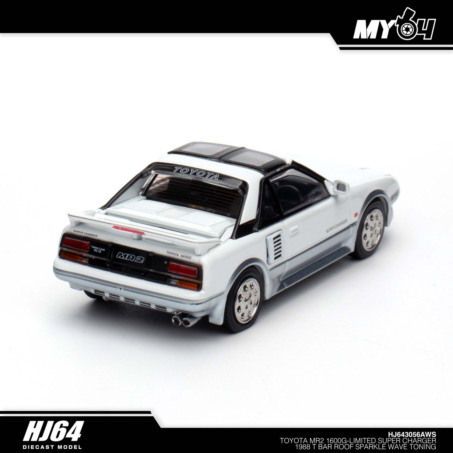 [Hobby Japan] Toyota MR2 1600G - Limited Super Charger 1988 T Bar Roof - Sparkle Wave Toning