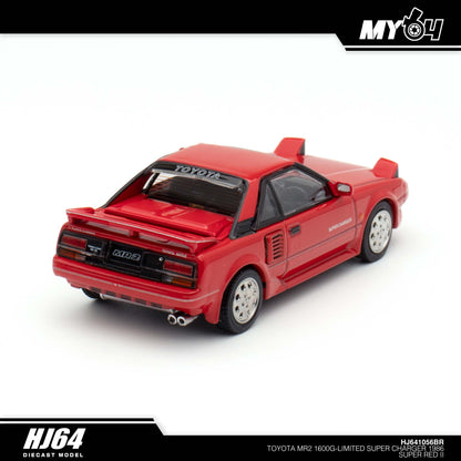 [Hobby Japan] Toyota MR2 1600G - Limited Super Charger 1986 - Super Red II