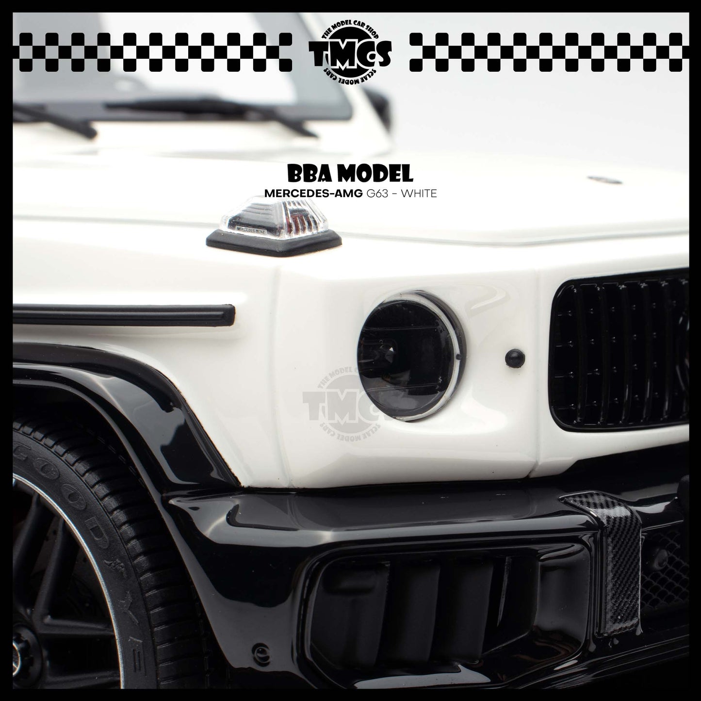 [BBA] 1:18 Mercedes-AMG G63 - White