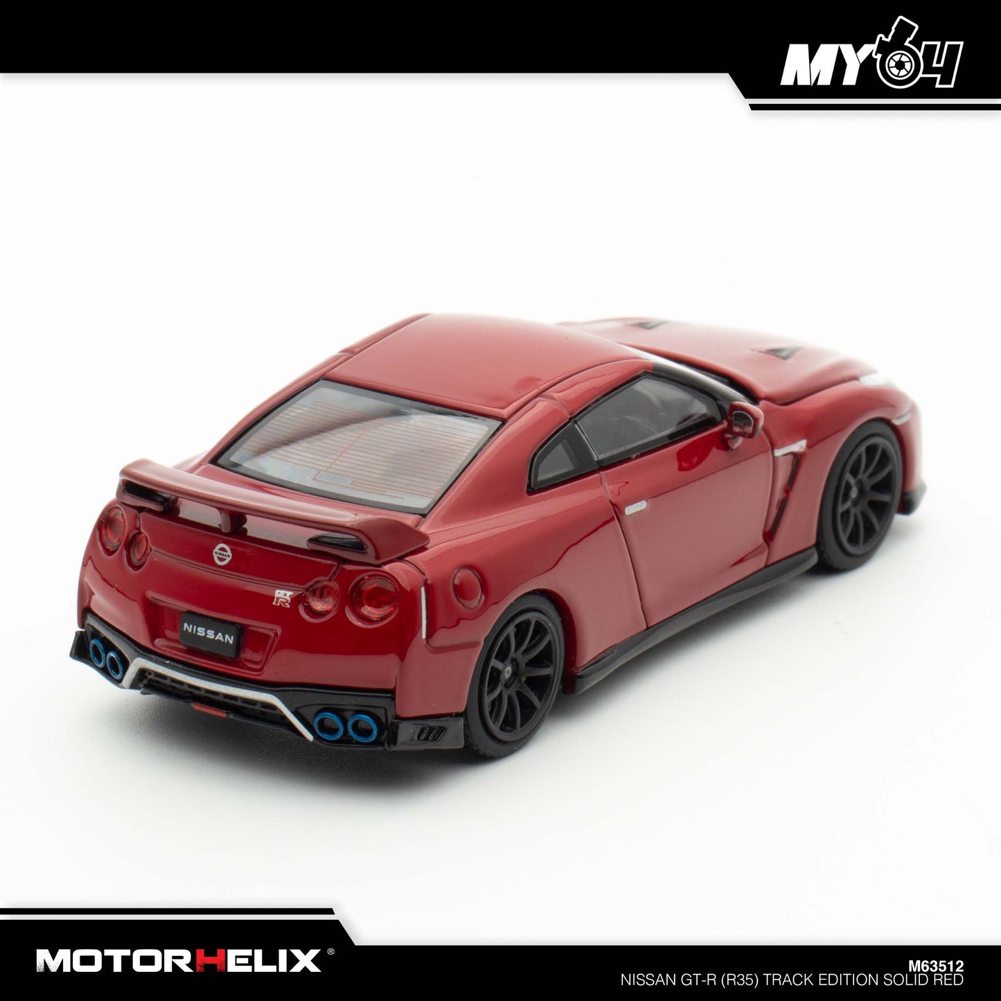 [Motorhelix] Nissan GT-R (R35) Track Edition - Solid Red