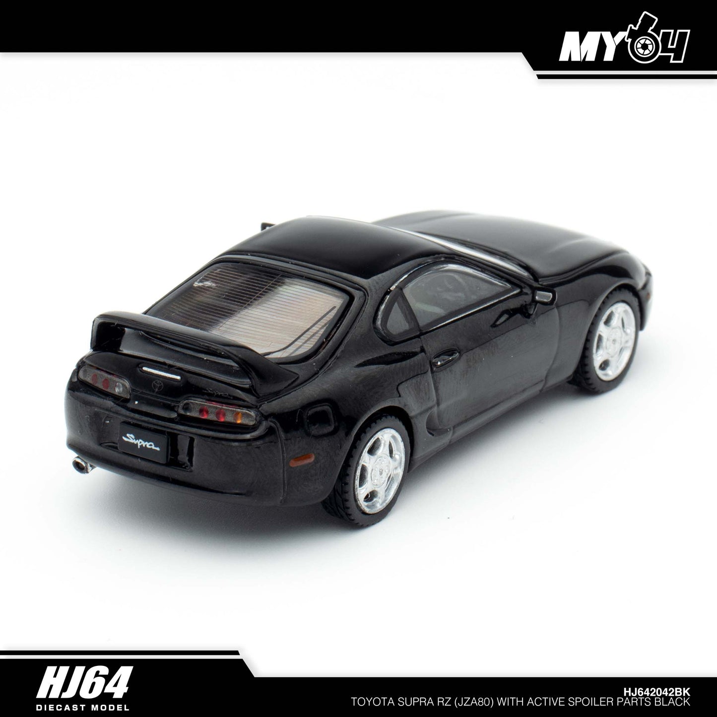 [Hobby Japan] Toyota Supra RZ (JZA80) with Active Spoiler Parts - Black