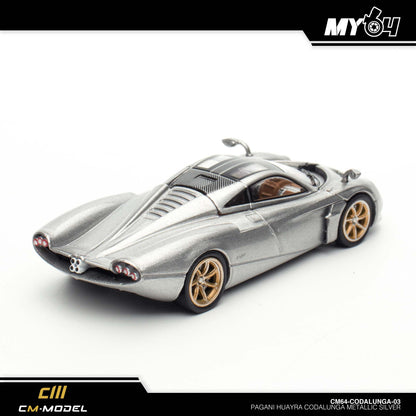 [CM Model] Pagani Codalunga - Metallic Silver